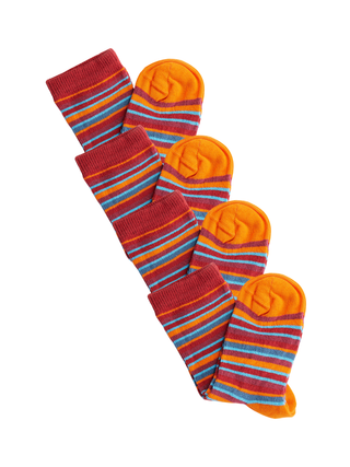 Bio-Baumwoll-Kindersocken-4er Pack