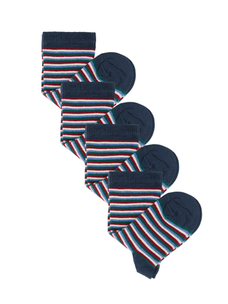Bio-Baumwoll-Kindersocken-4er Pack