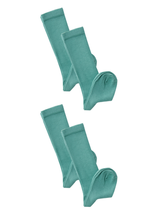 Bio-Baumwoll-Kinderkniestrümpfe – 4er Pack
