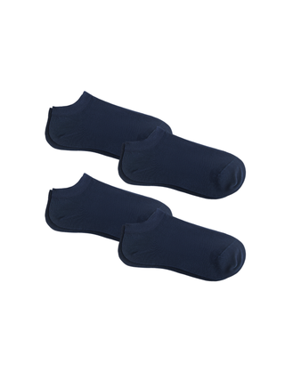 Bio-Baumwoll-Sneakersocken Unisex - 4er Pack
