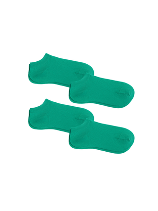 Bio-Baumwoll-Sneakersocken Unisex - 4er Pack