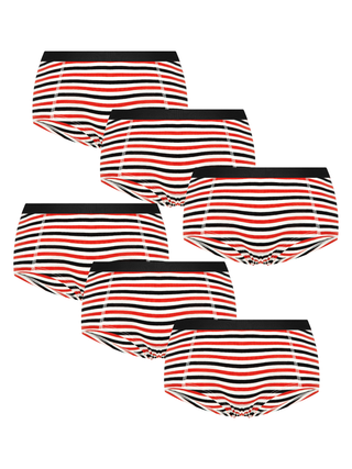 Bio-Baumwoll-Boyshorts – 6er Pack