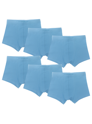 Bio-Baumwoll-Jungen Retroshorts-6er Pack