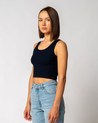 Geripptes Crop Top | Bild 7