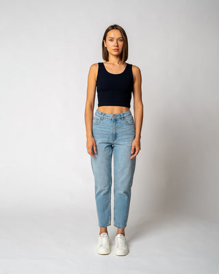 Geripptes Crop Top | Bild 8