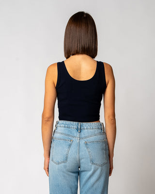 Geripptes Crop Top | Bild 6