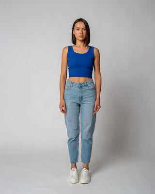 Geripptes Crop Top | Bild 24