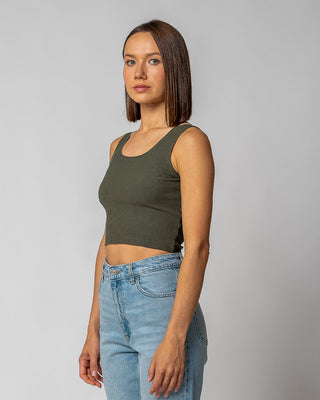 Geripptes Crop Top | Bild 16