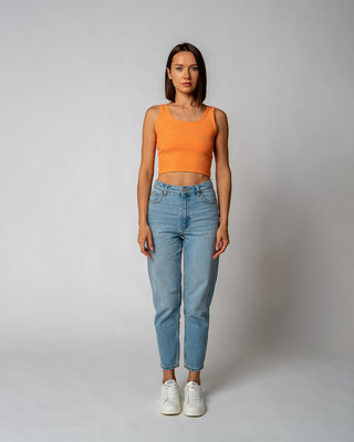 Geripptes Crop Top | Bild 28