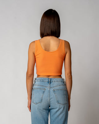 Geripptes Crop Top | Bild 26