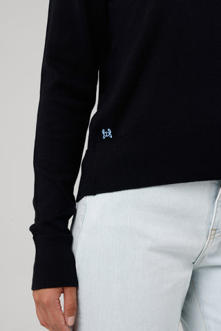 Damen Rundhals-Pullover