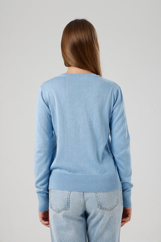 Damen Rundhals-Pullover