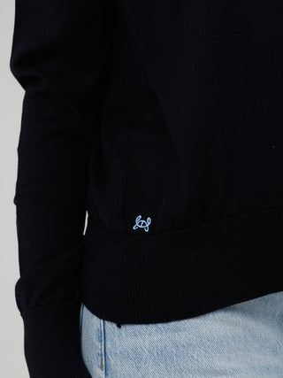 Damen Pullover mit V-Ausschnitt