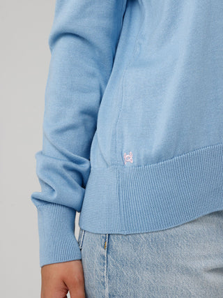 Damen Pullover mit V-Ausschnitt