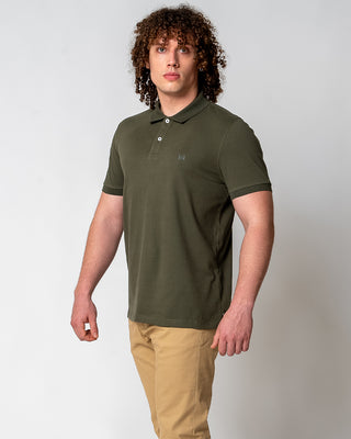 MEN'S POLO T-SHIRT | GRAPE LEAF