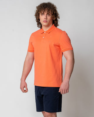 MEN'S POLO T-SHIRT | CORAL