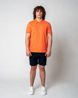 MEN'S POLO T-SHIRT | CORAL