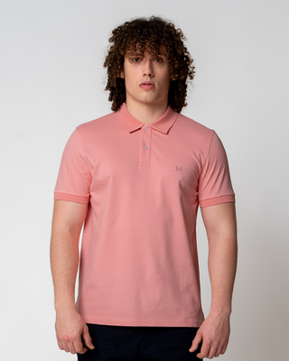 MEN'S POLO T-SHIRT | PINK ICING