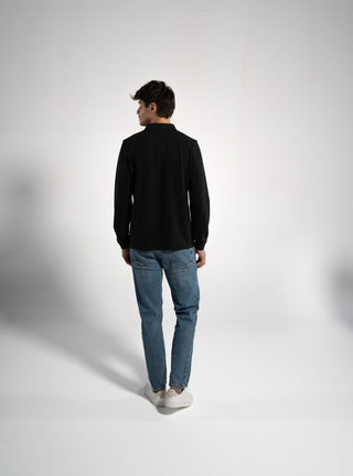 Langarm Poloshirt | Bild 11