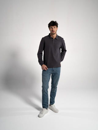 Langarm Poloshirt | Bild 35