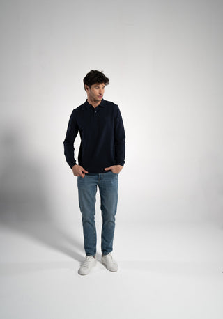 Langarm Poloshirt | Bild 19