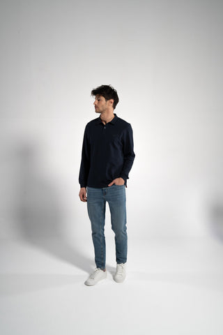 Langarm Poloshirt | Bild 17