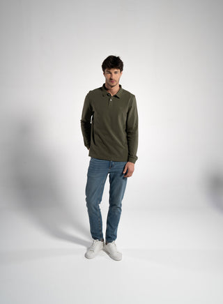 Langarm Poloshirt | Bild 24