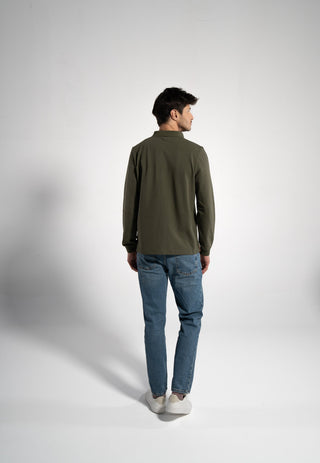 Langarm Poloshirt | Bild 22