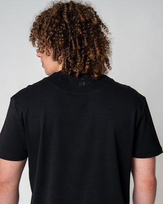 HERREN T-SHIRT & SWEATSHIRT SET | SCHWARZ/BORDEAUX