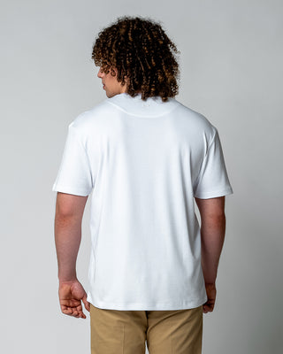 4er SET HERREN T-SHIRT| SCHWARZ/NAVY/TRAUBENBLATT/WEISS