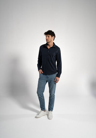 Piqué-Langarmhemd | Bild 18