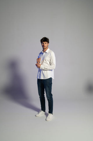 Piqué-Langarmhemd | Bild 12