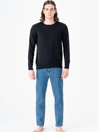 Herren Rundhals-Pullover