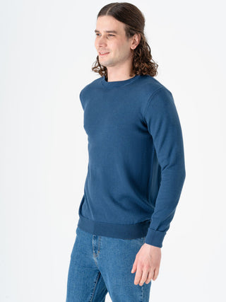 Herren Rundhals-Pullover