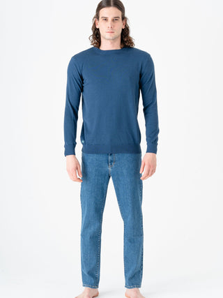 Herren Rundhals-Pullover