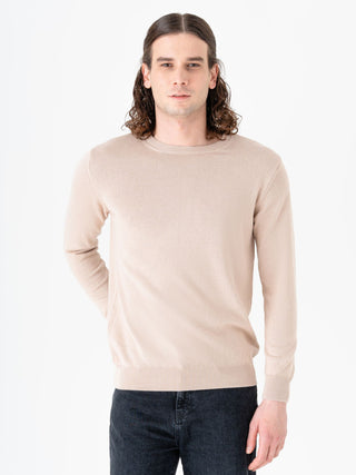 Herren Rundhals-Pullover