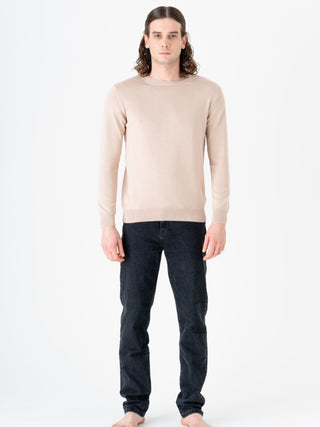 Herren Rundhals-Pullover