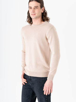 Herren Rundhals-Pullover