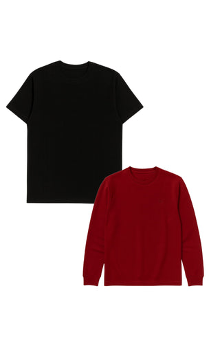 T-Shirt & Sweatshirt Set
